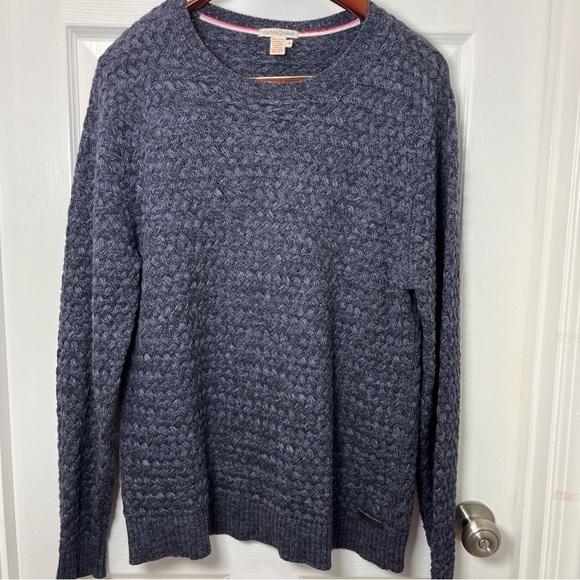 Carbon2Cobalt Men's Knit Navy Sweater Size Medium - Picture 1 of 10